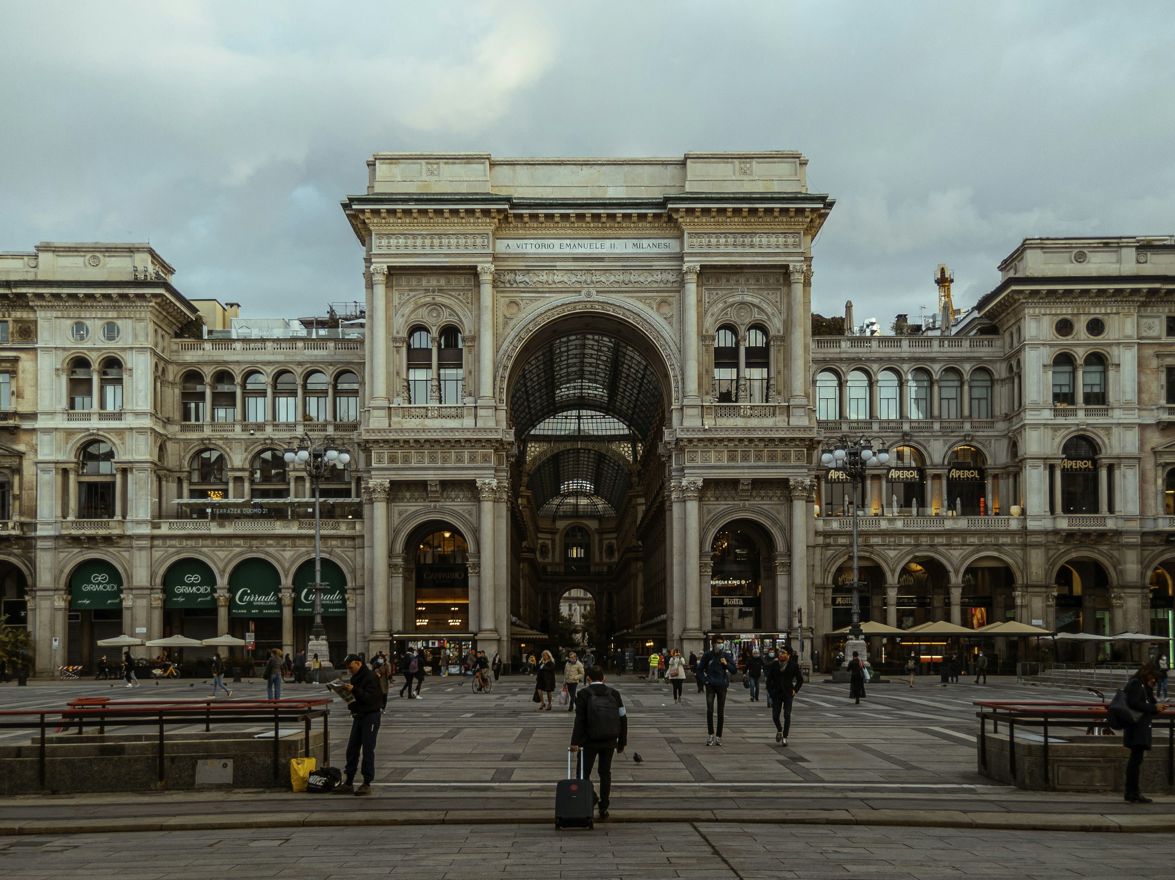 A street in central Milan