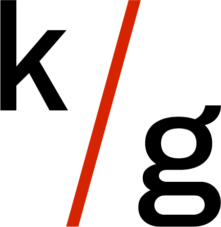 Kat Giesar initials logo