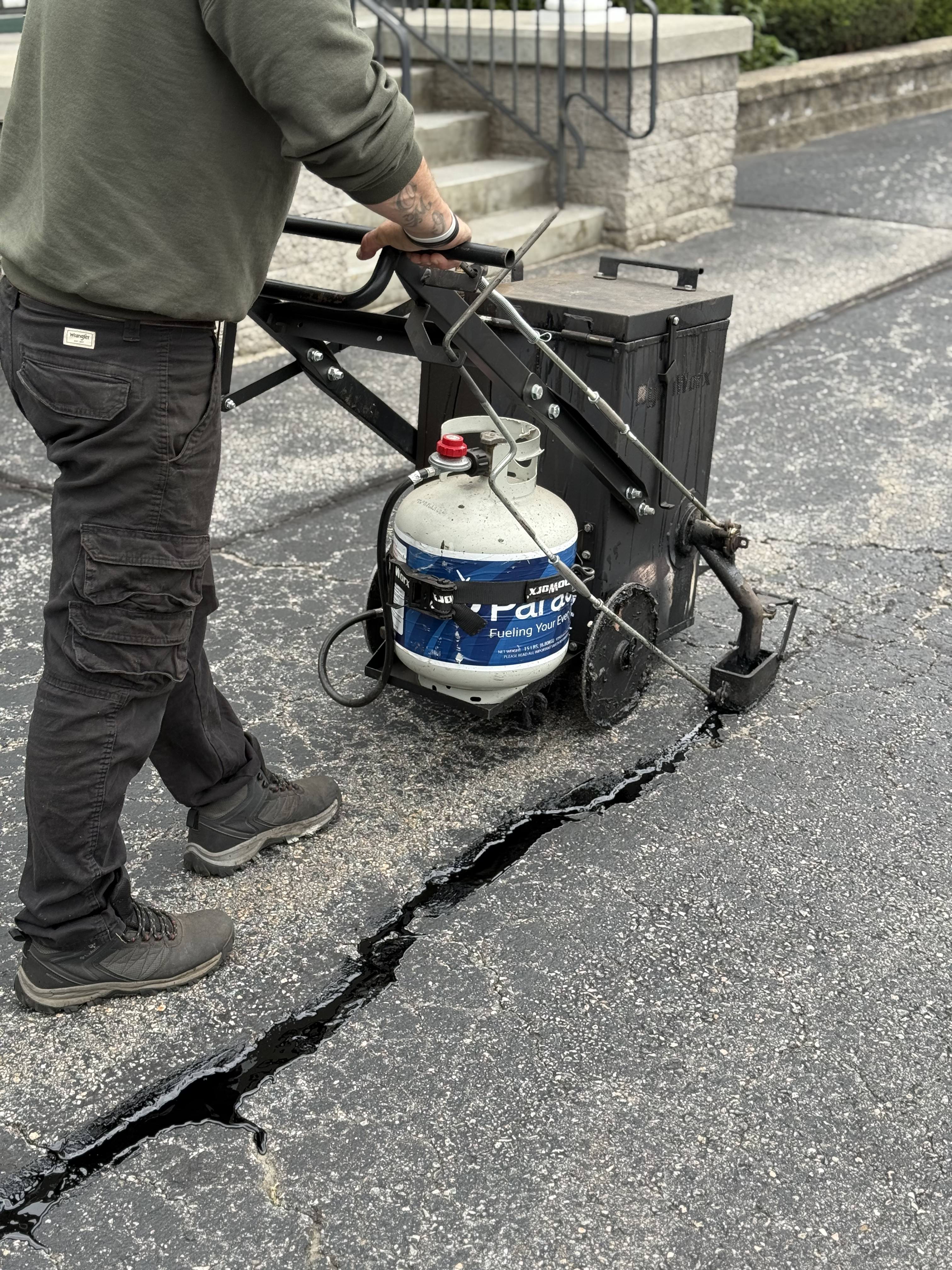 Crack Filling and Repair Connecticut Pro Seal