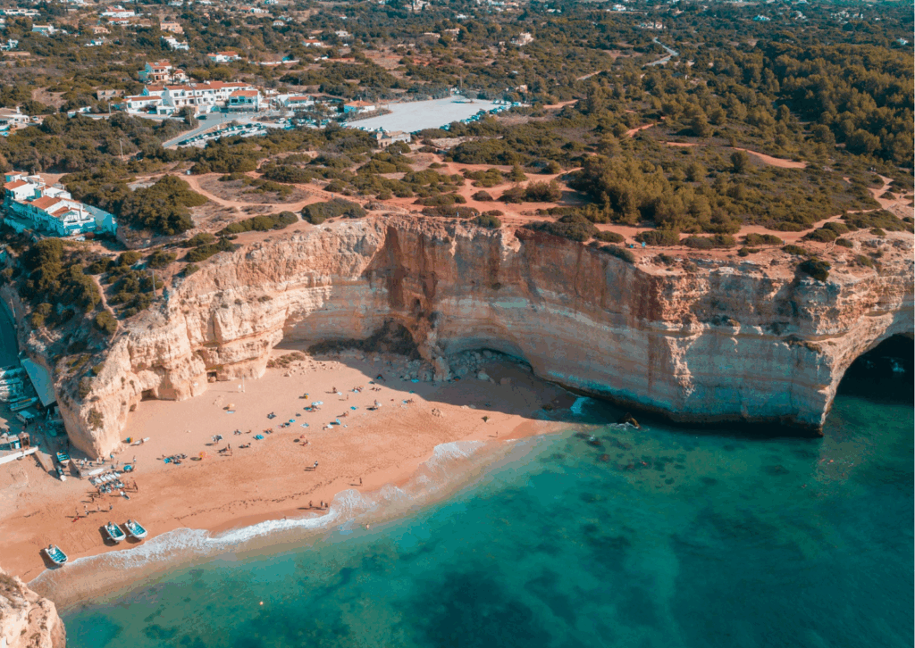 Image shows Portugal, a country where buying a house in Europe is simple.