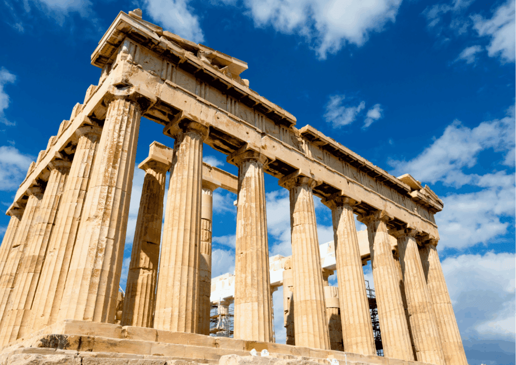 An image of Acropolis, a historical landmark in Athens, Greece.