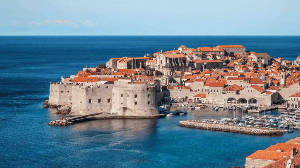 Image of Dubrovnik, a city in Croatia.