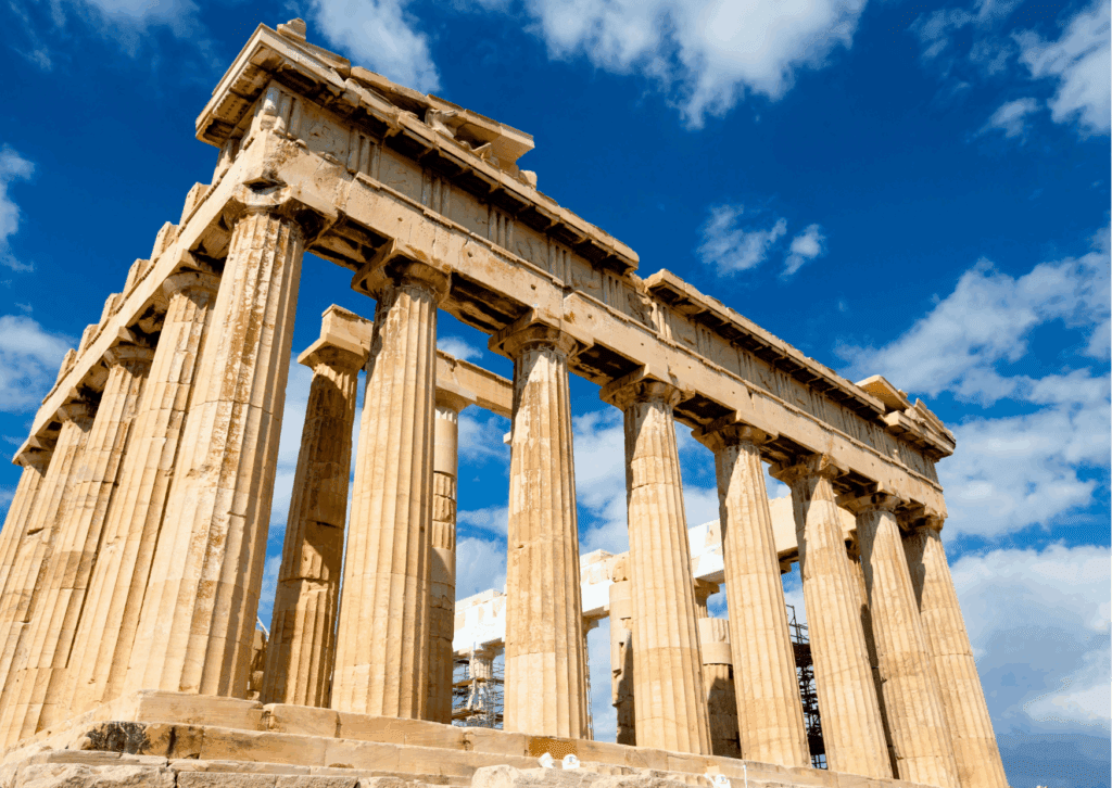 Image of Acropolis, a historical landmark in Athens, Greece.