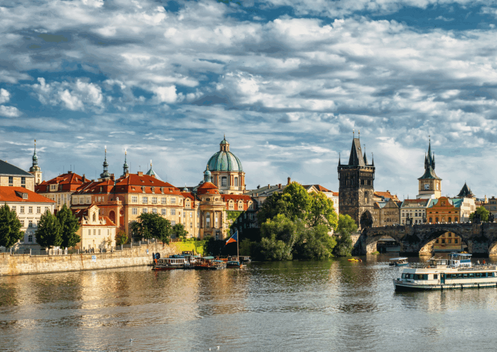 Prague, one of the best places for digital nomads.