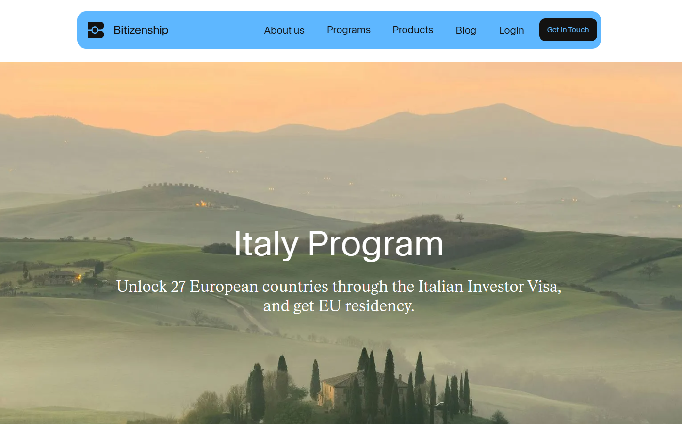 Bitizenship's Italy Program