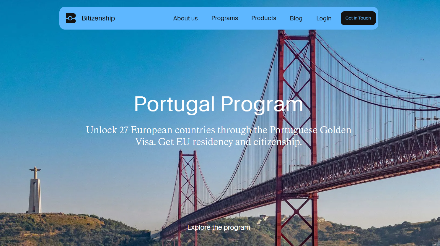 Bitizenship's Portugal Golden Visa Program