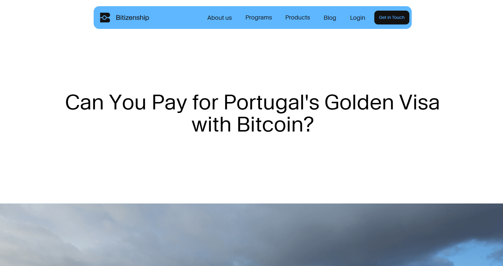 Portugal Golden Visa