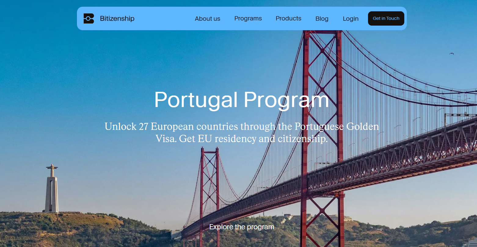 Bitizenship's Portugal Program