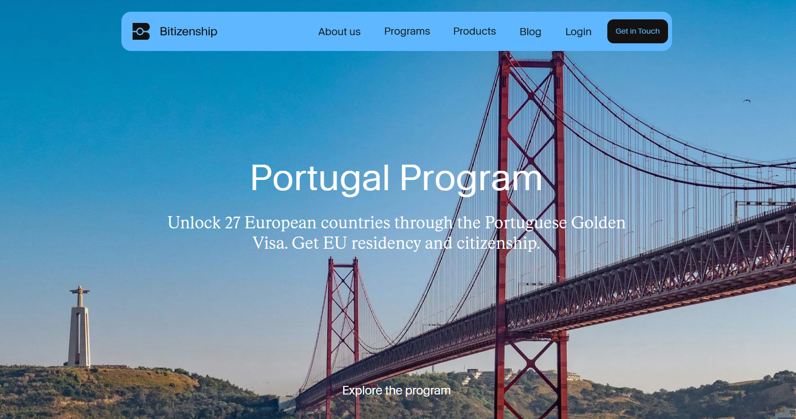 Bitizenship's Portugal Golden Visa Program