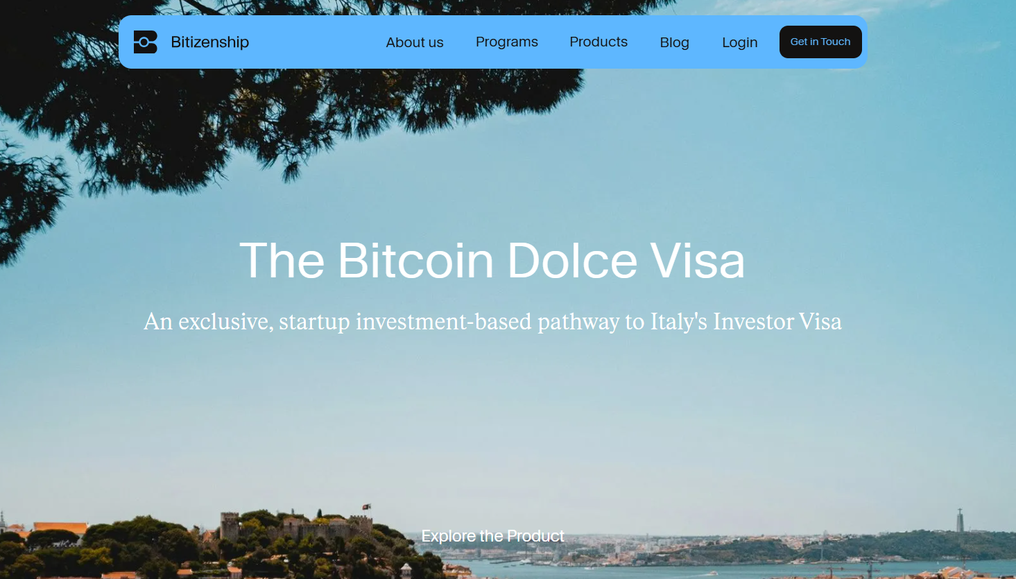 Bitcoin Dolce Visa