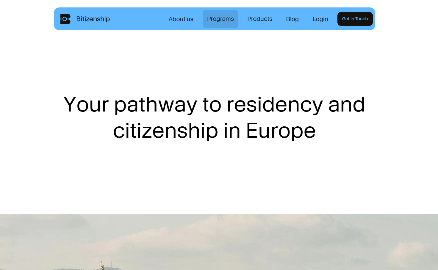 Bitizenship's EU Residency Programs
