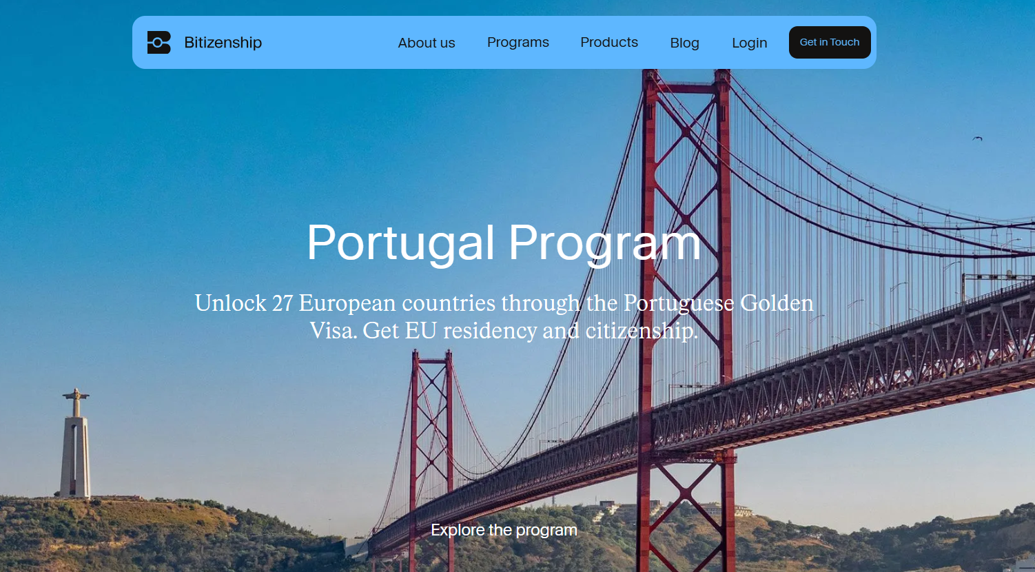 Bitizenship Portugal Program