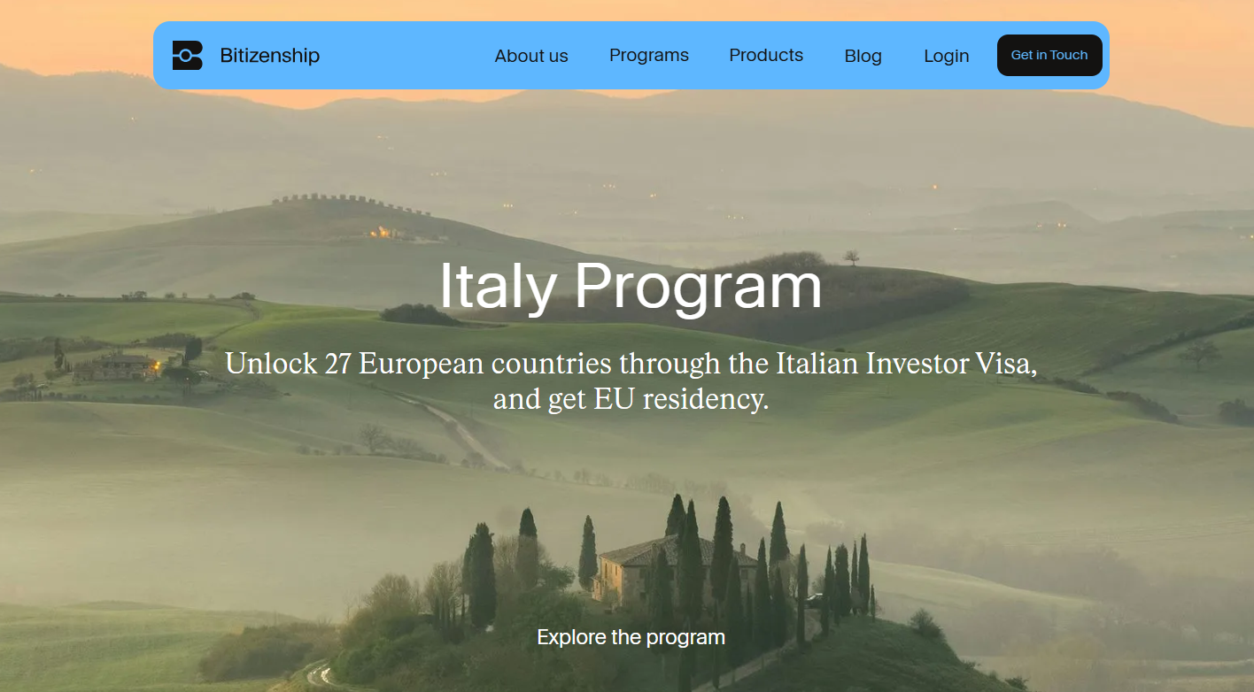 Bitizenship's Italy Program
