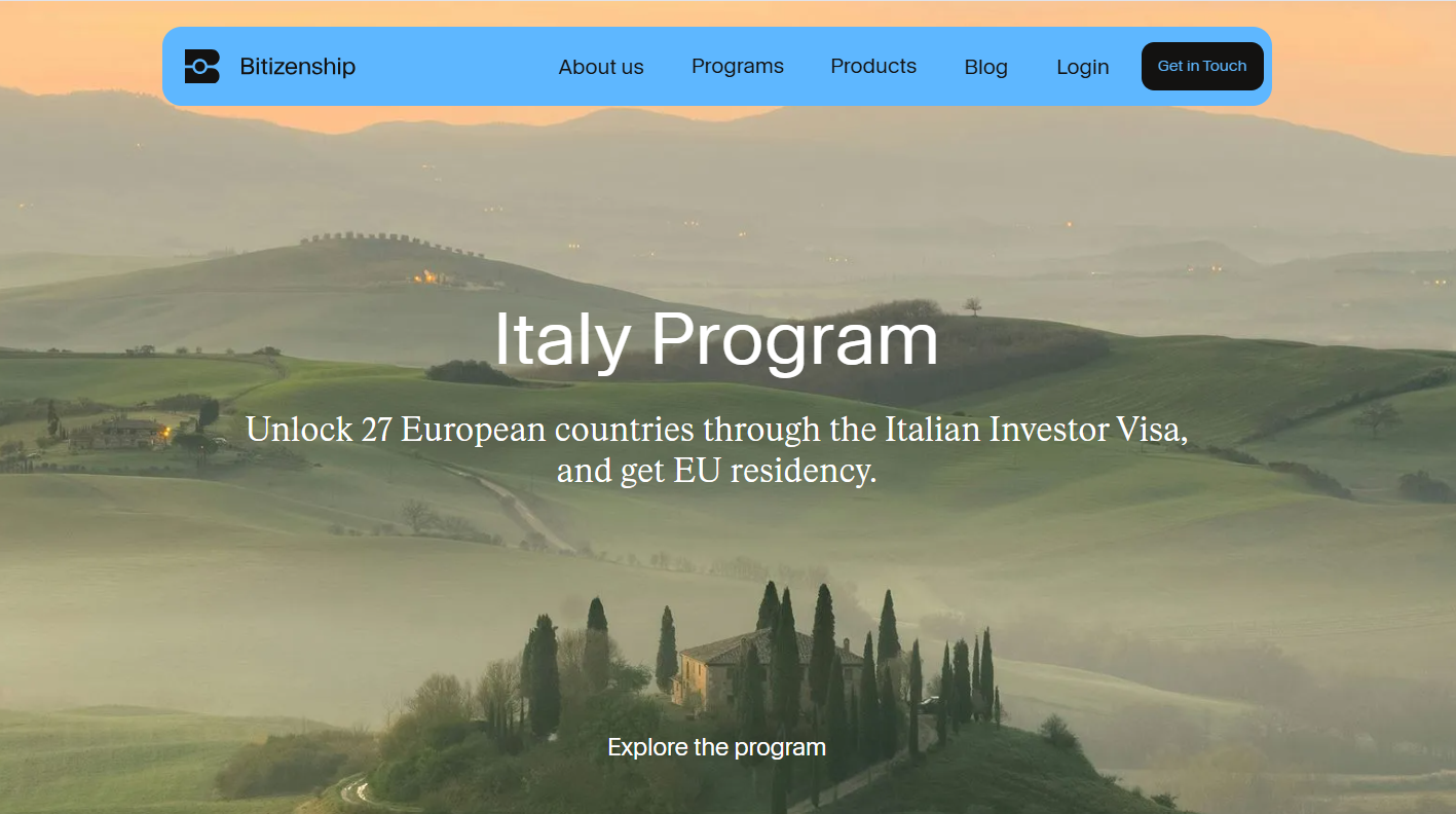 Bitizenship's Italy Program