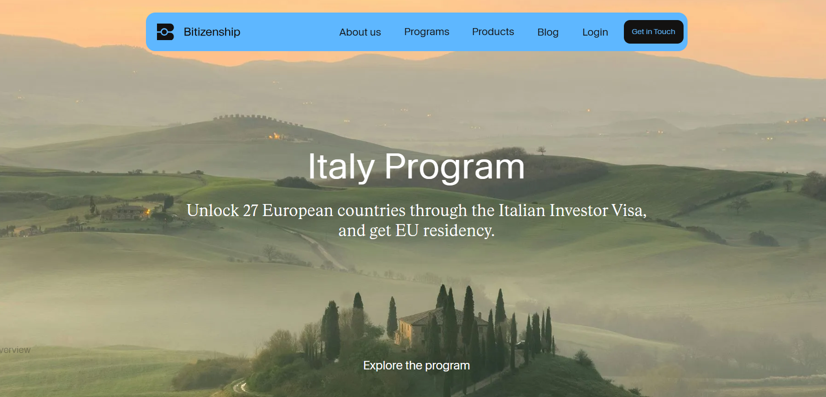 Bitizenship's Italy Program