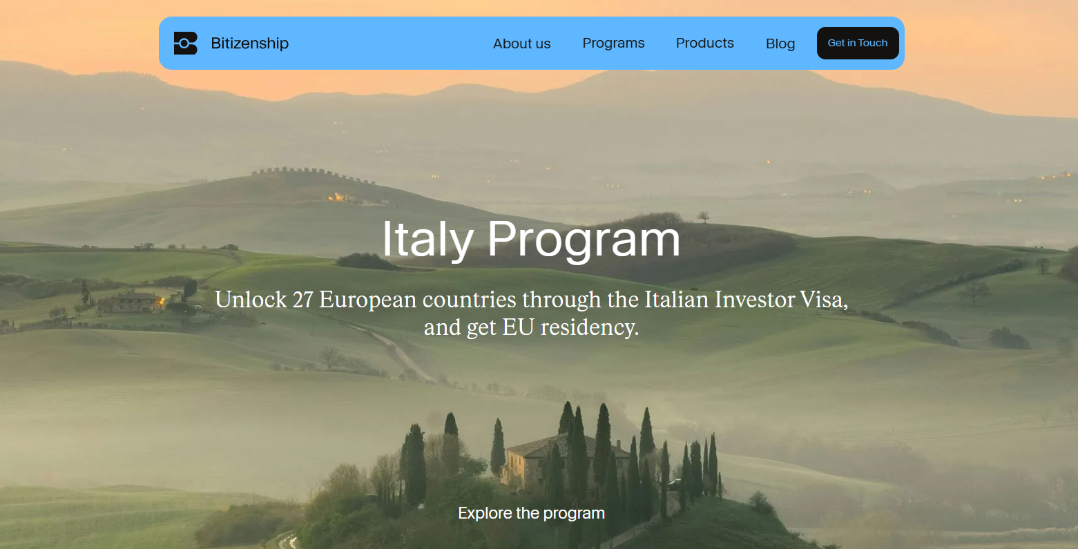 Bitizenship's Italy Program