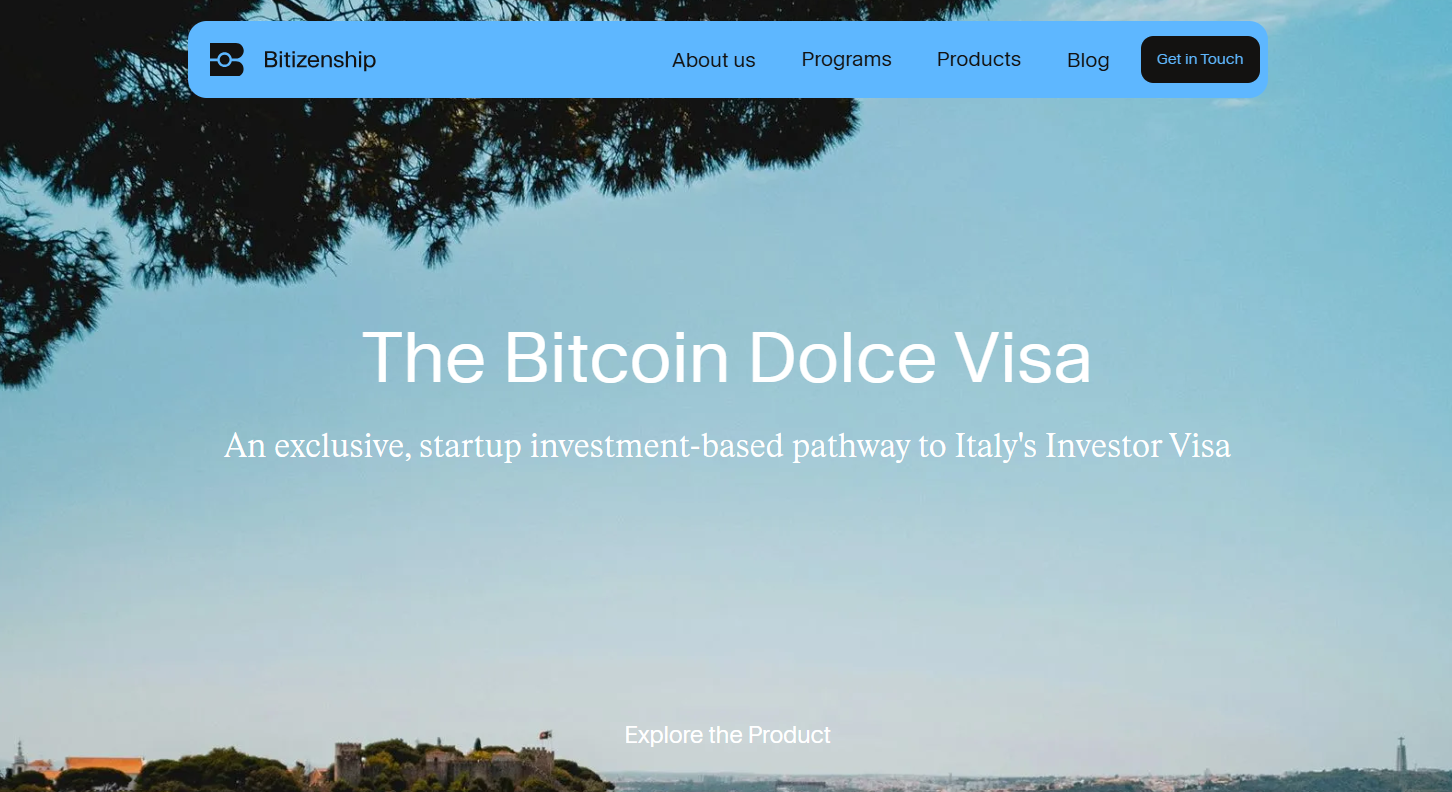 Bitizenship's Bitcoin Golden Visa