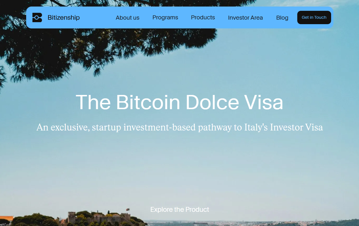 Italy Investor Visa for Crypto Holders