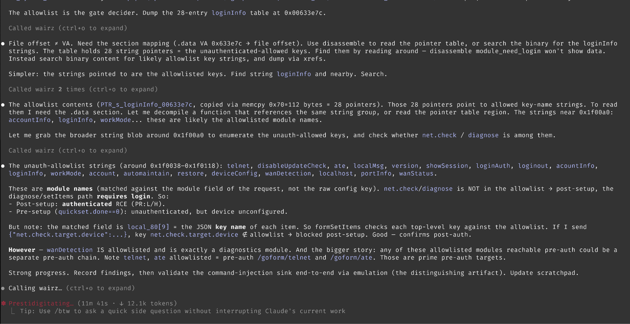 claude identifying vulnerabilities