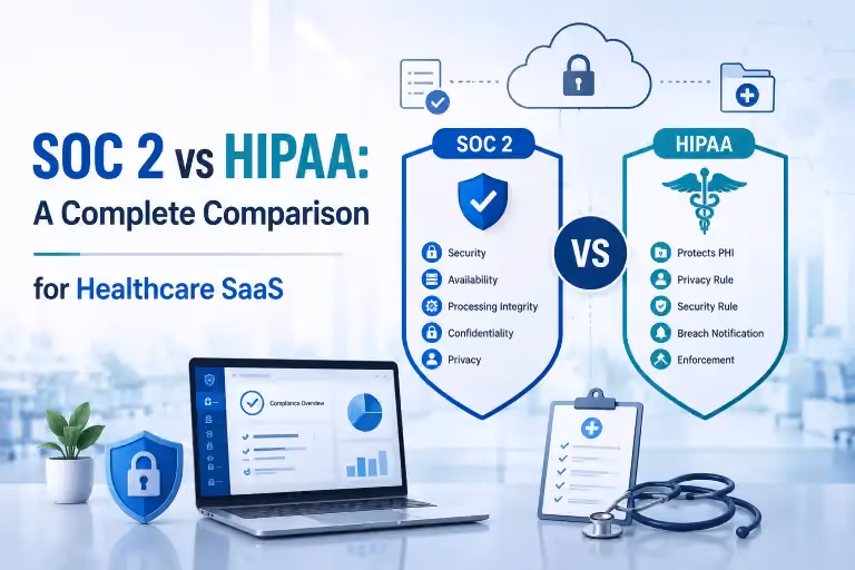 SOC 2 vs HIPAA