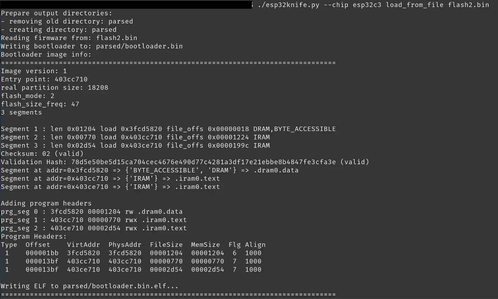 ESP32 hardware pentesting terminal
