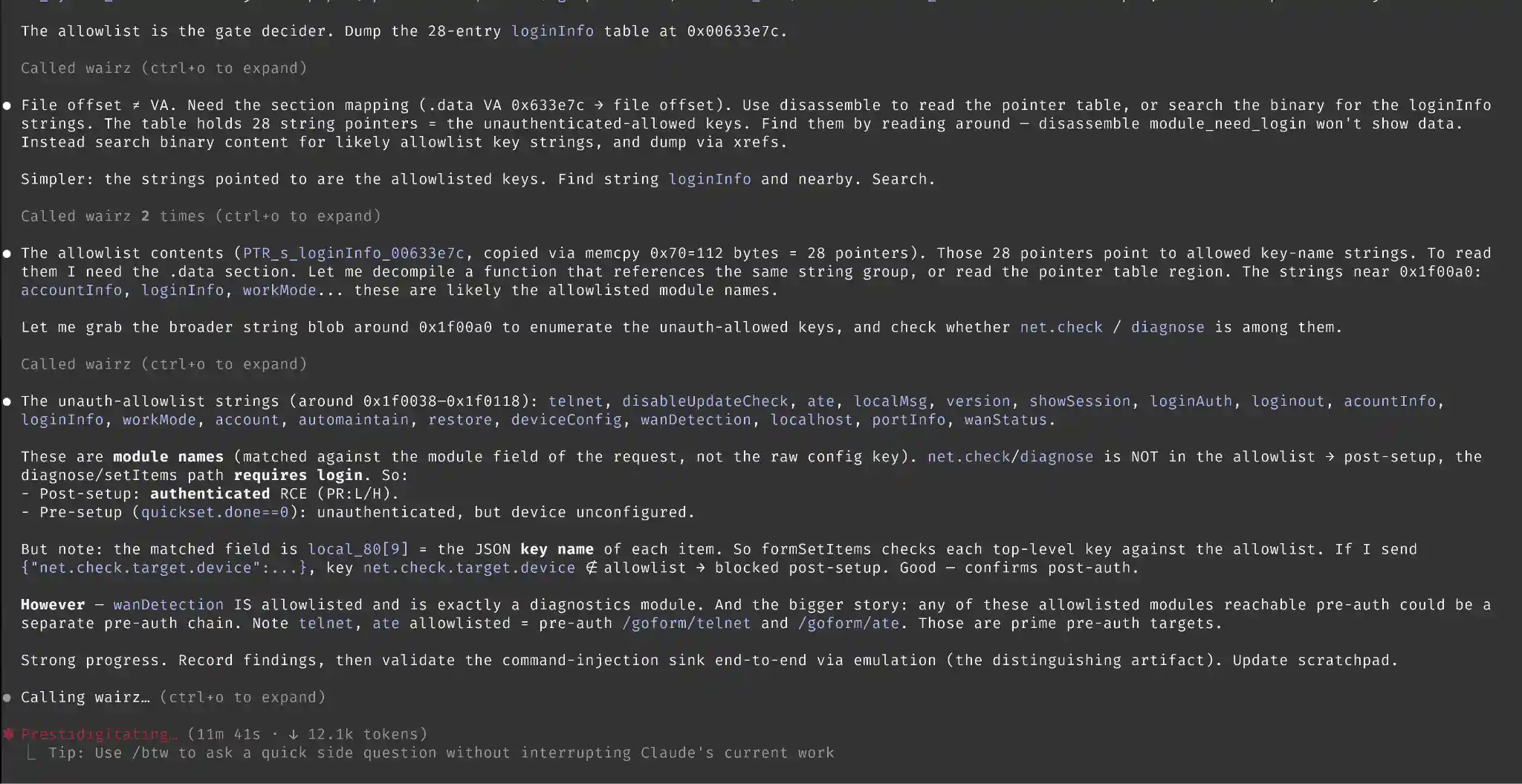 claude identifying vulnerabilities