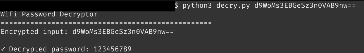 decryption in action