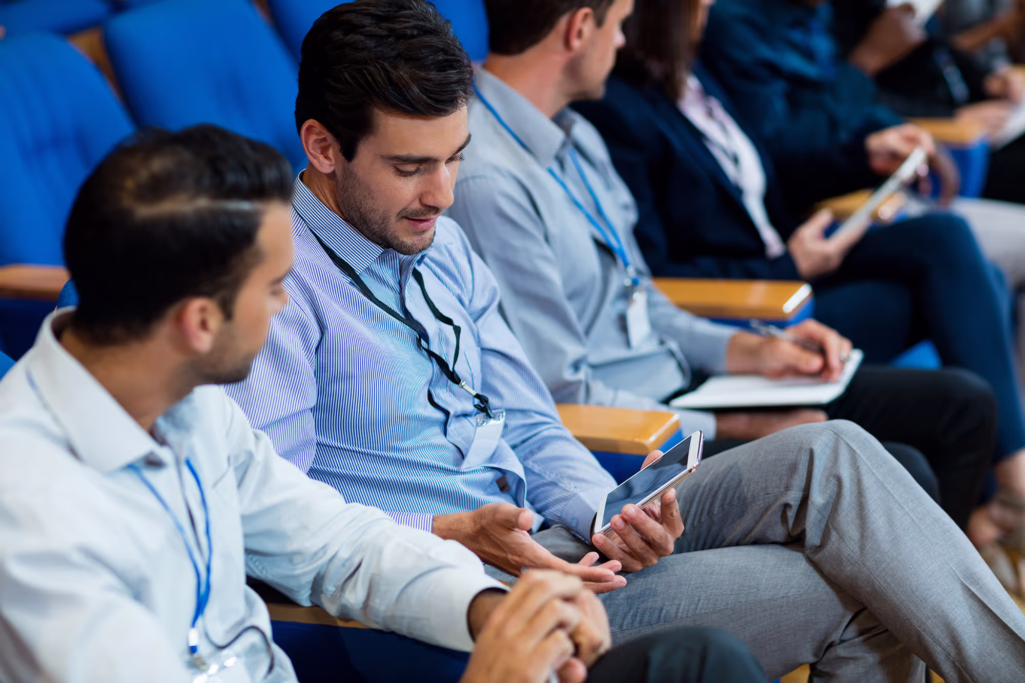 Woman attending IT/CONF