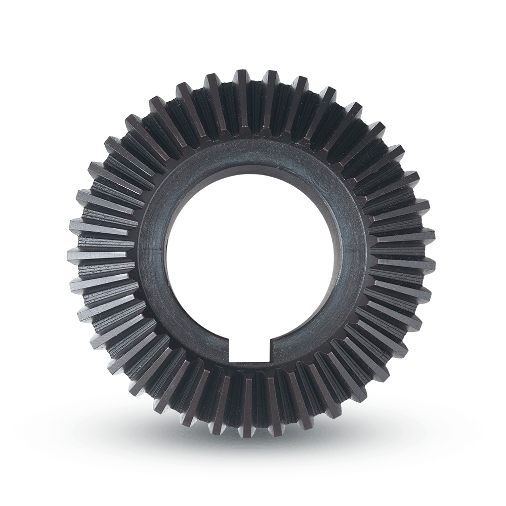 Custom straight bevel gear.