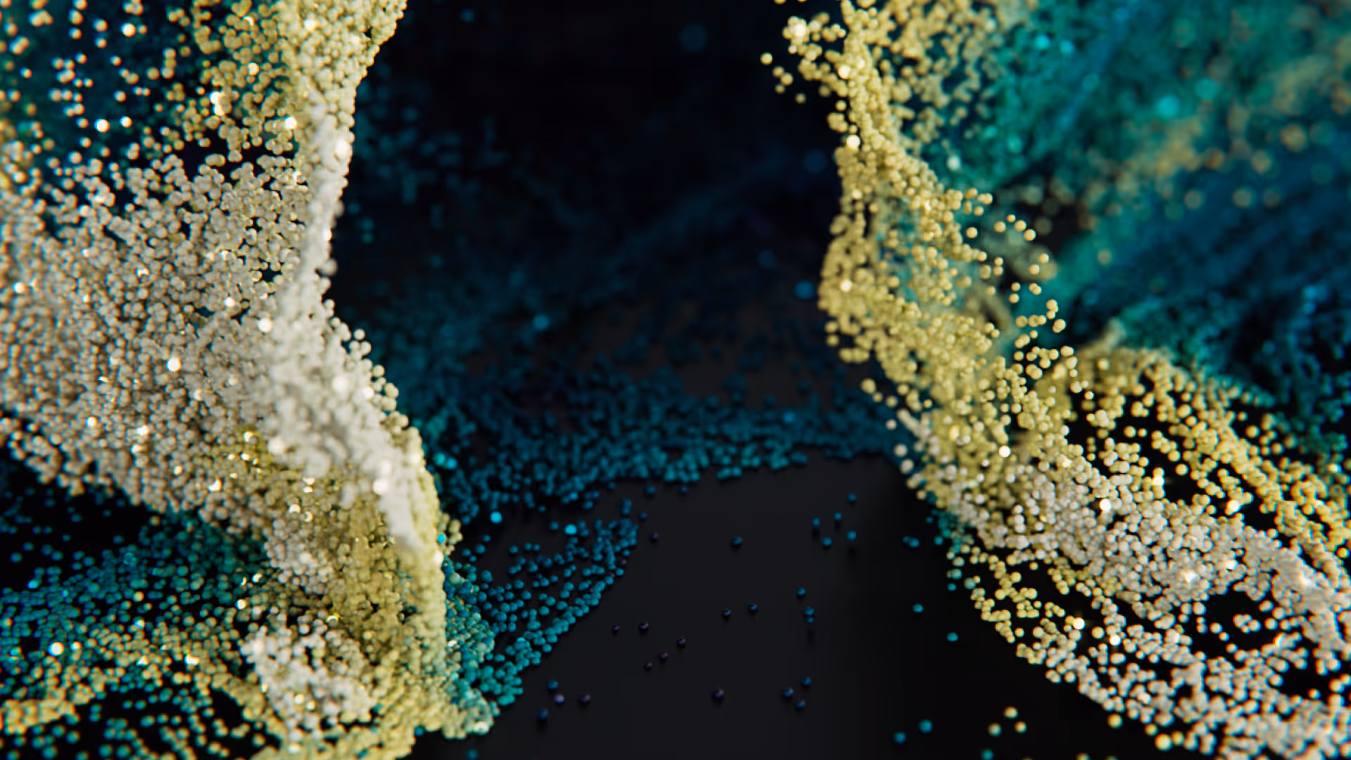 Particles Shockwave Simulation 3