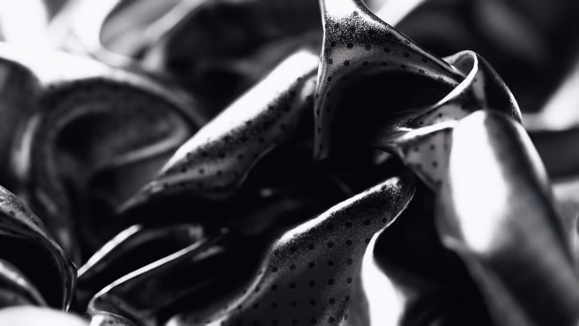 Abstract Metallic Cloth Simulation 3