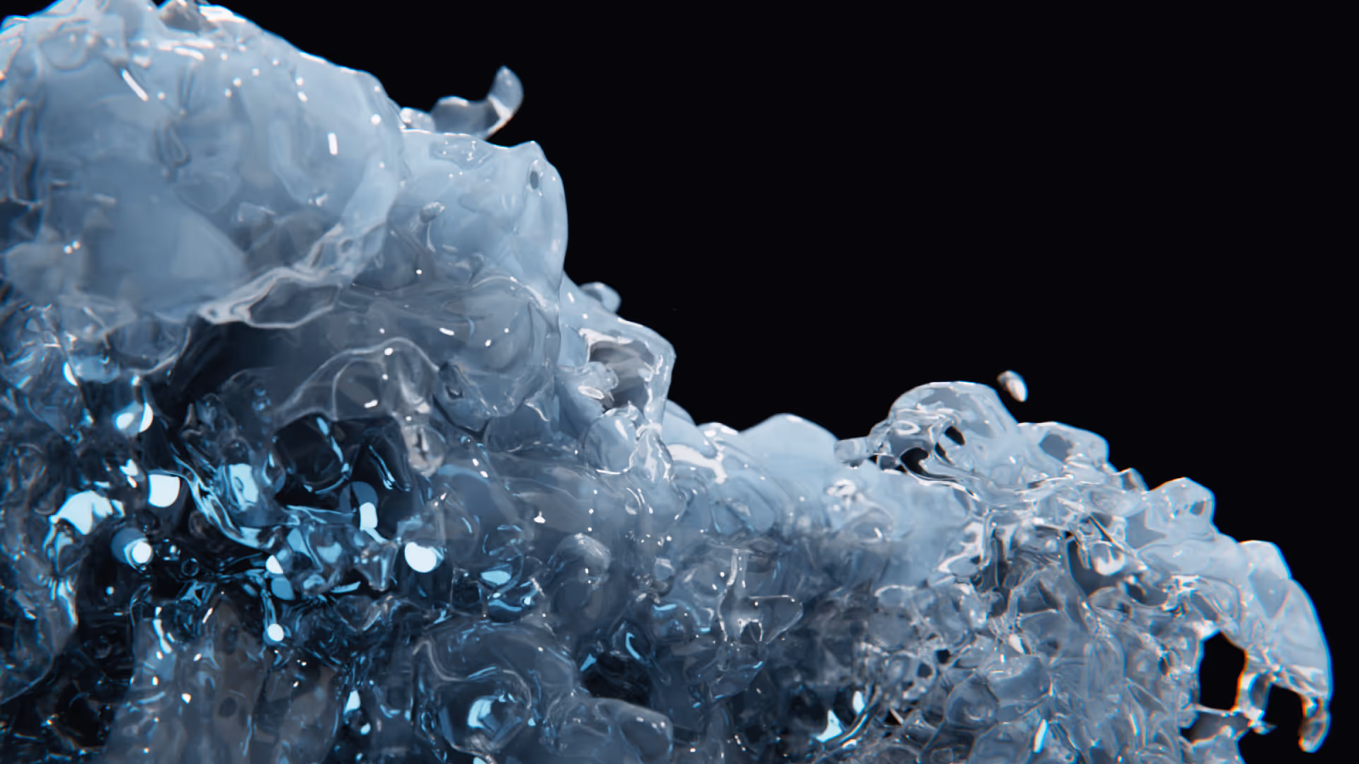 Underwater Bubbles Simulation 3