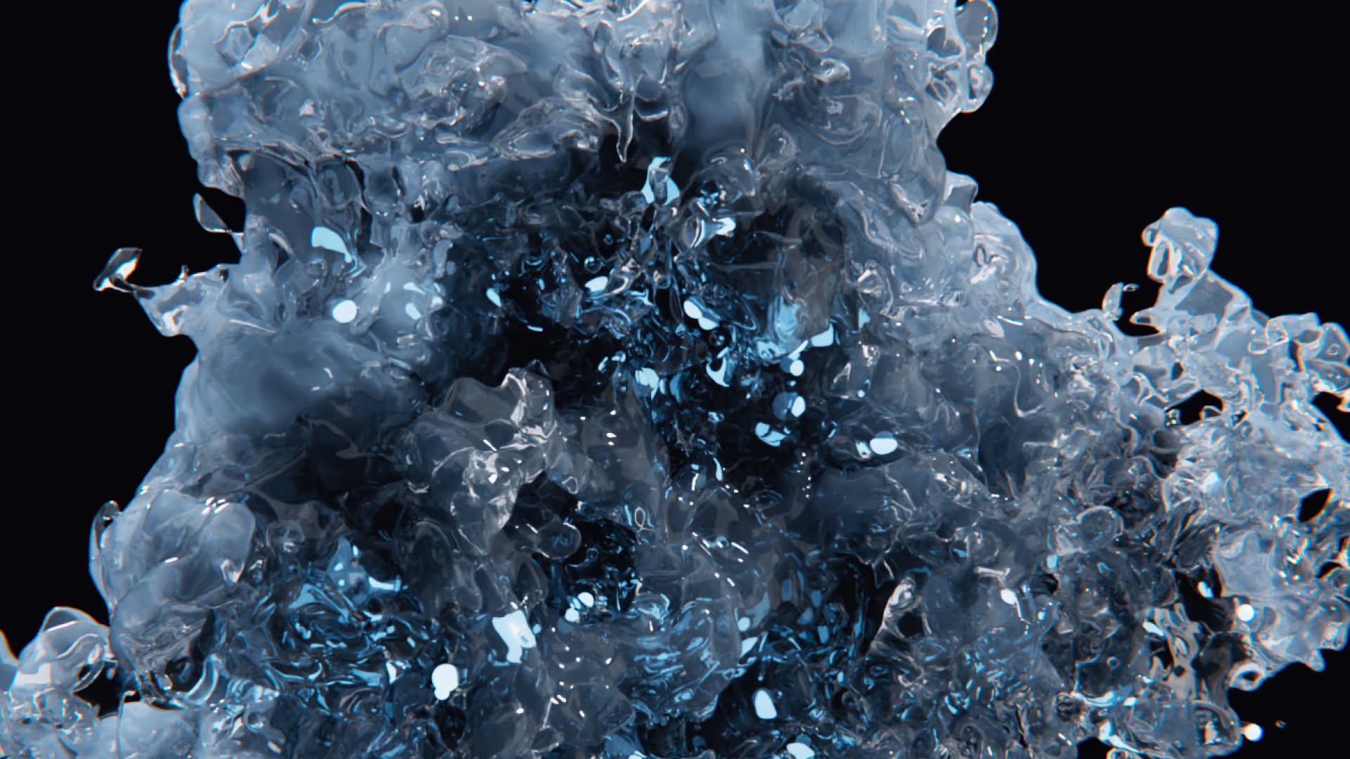Underwater Bubbles Simulation 2