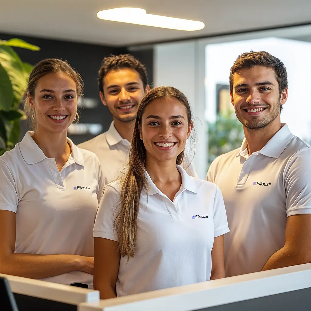 A dog and a cat in a bed