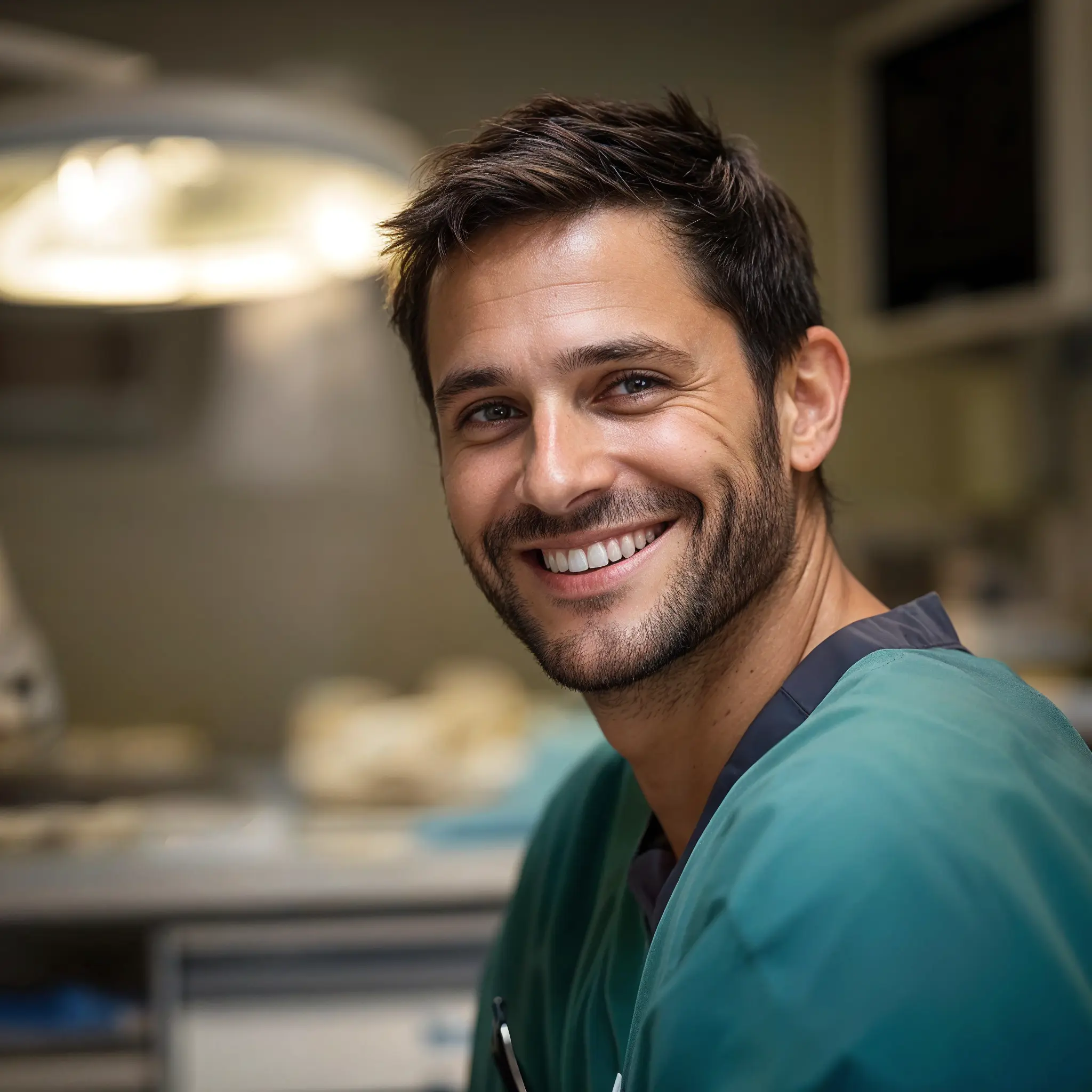 Veterinary smiling