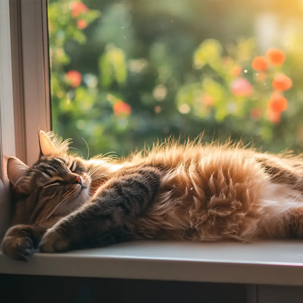 A dog and a cat in a bed