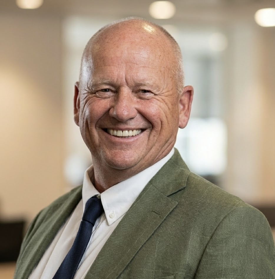 Residential construction site with timber framing work in progress
