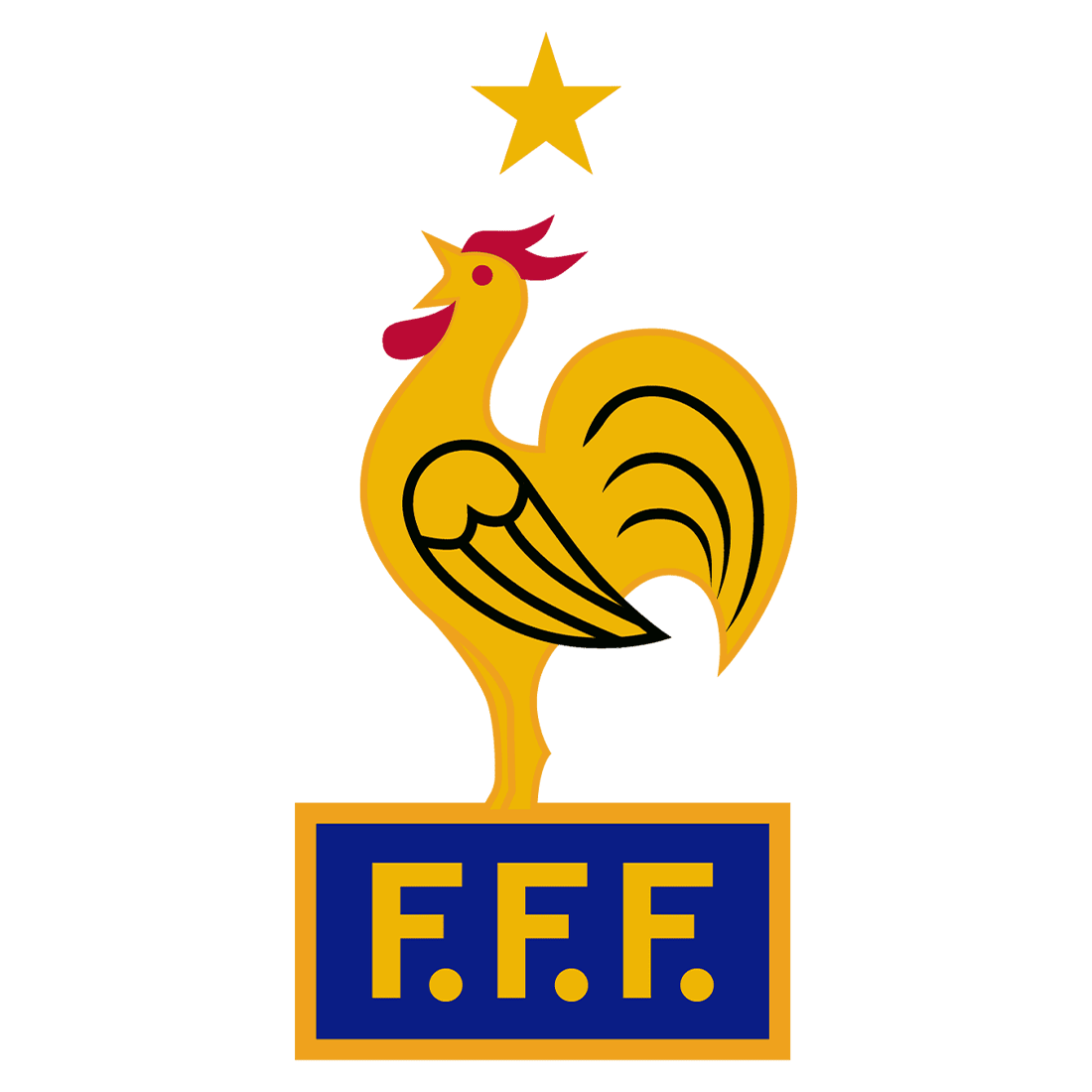 France national team crest used from 1998 to 2006