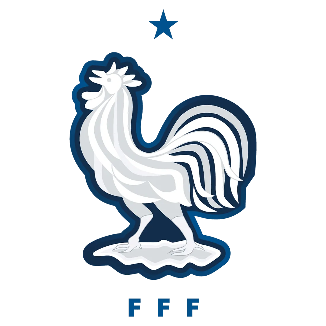 France national team crest used from 2014 to 2018