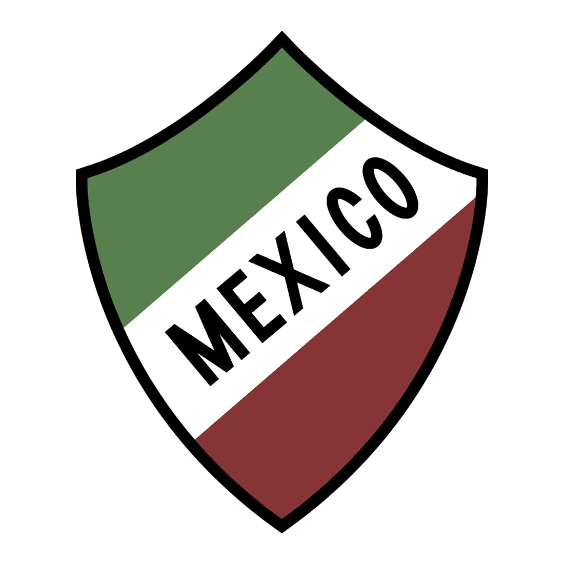 Mexico national team crest used from 1936 to 1938