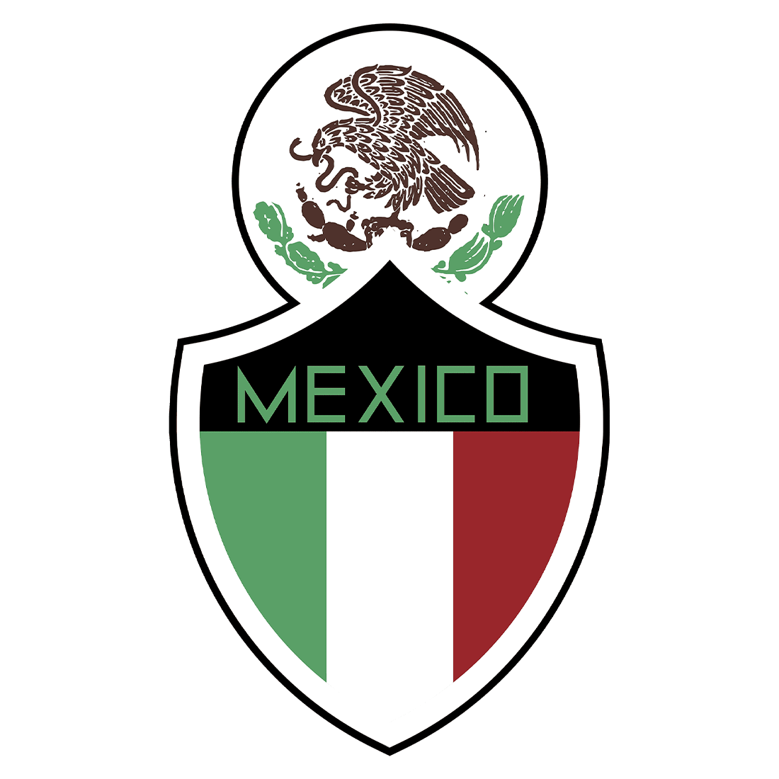 Mexico national team crest used in 1947