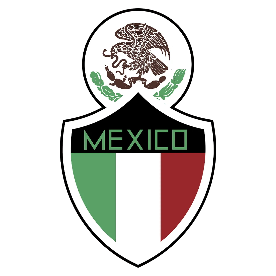 Mexico national team crest used in 1947