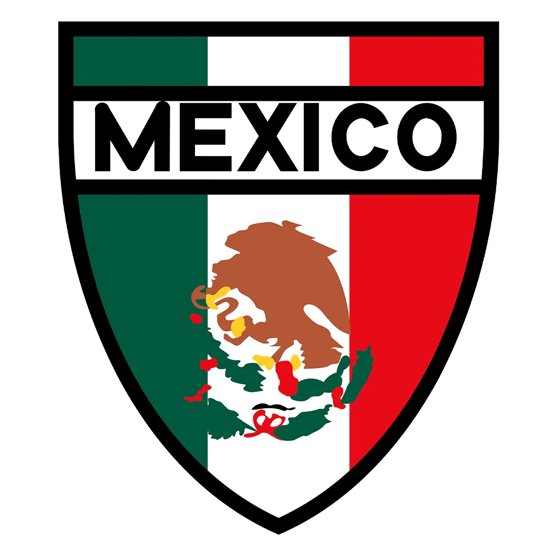 Mexico national team crest used from 1967 to 1983