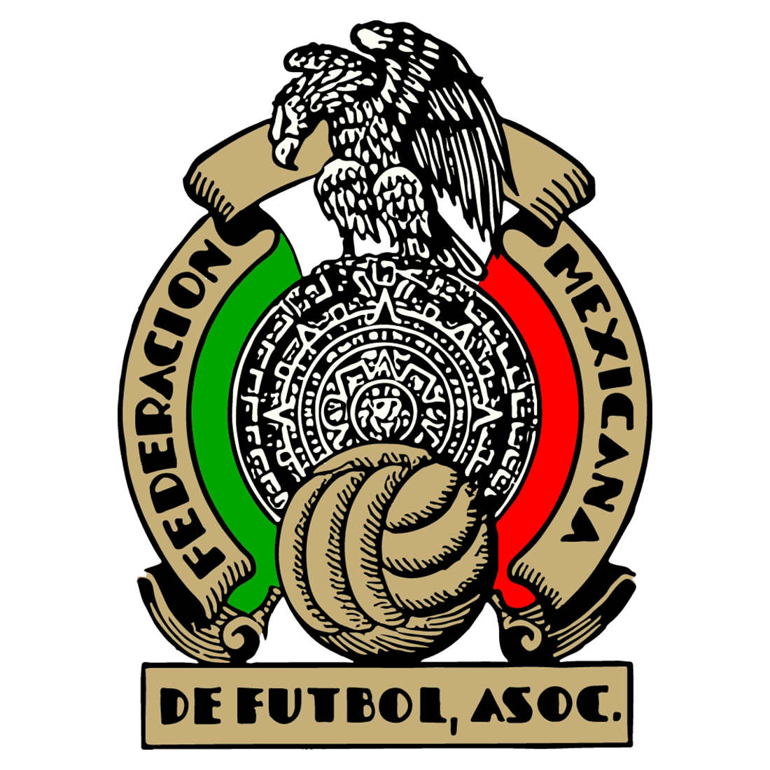 Mexico national team crest used in 1983