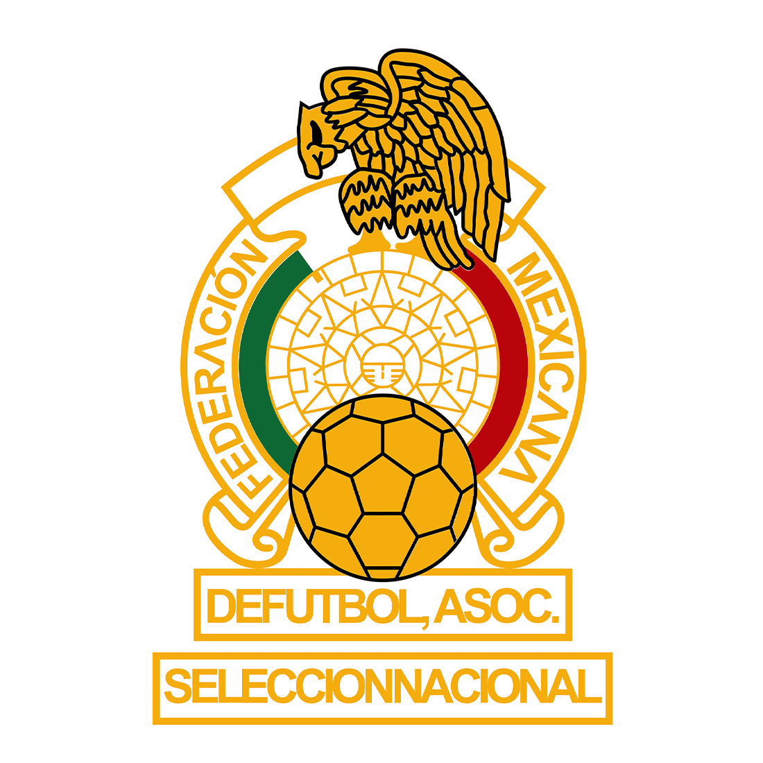 Mexico national team crest used in 1986