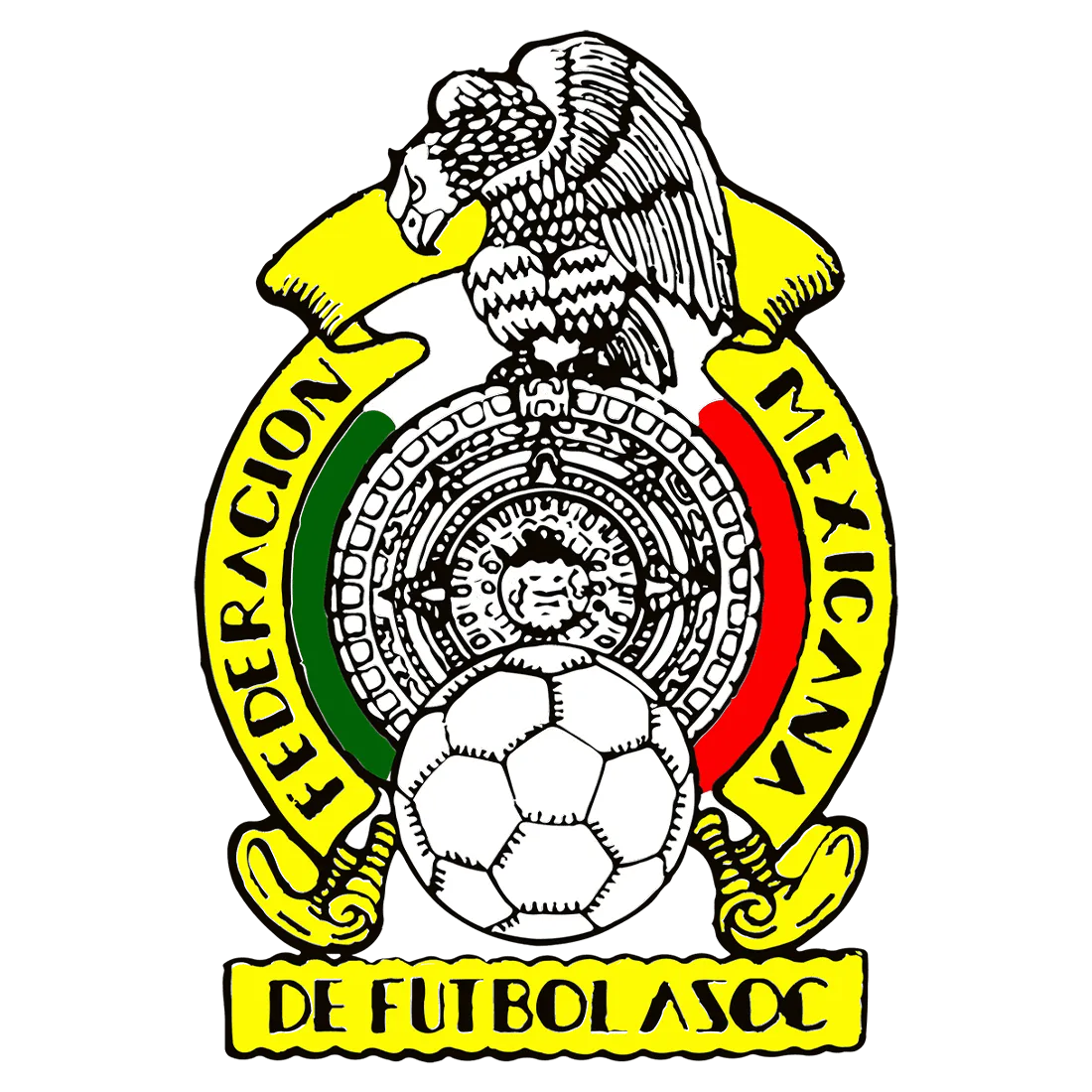 Mexico national team crest used from 1993 to 1994