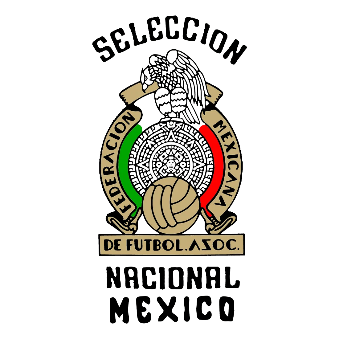 Mexico national team crest used from 1984 to 1985
