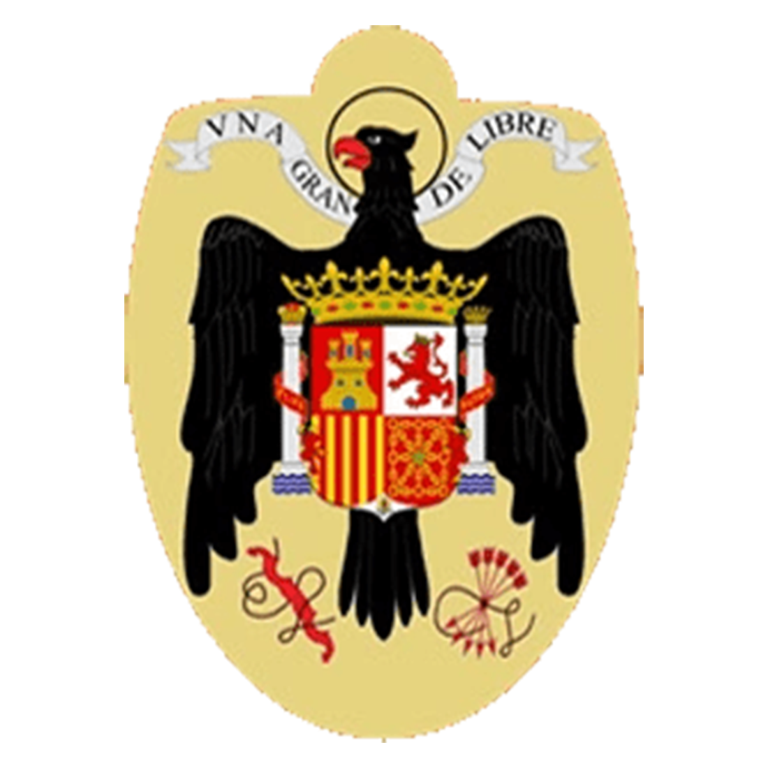 Spain national team crest used from 1938 to 1949