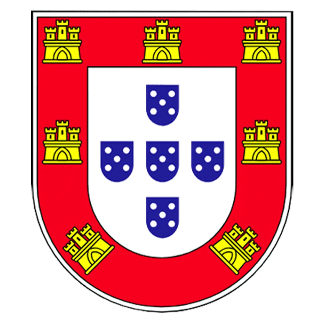 Portugal national team crest used from 1914 to 1966