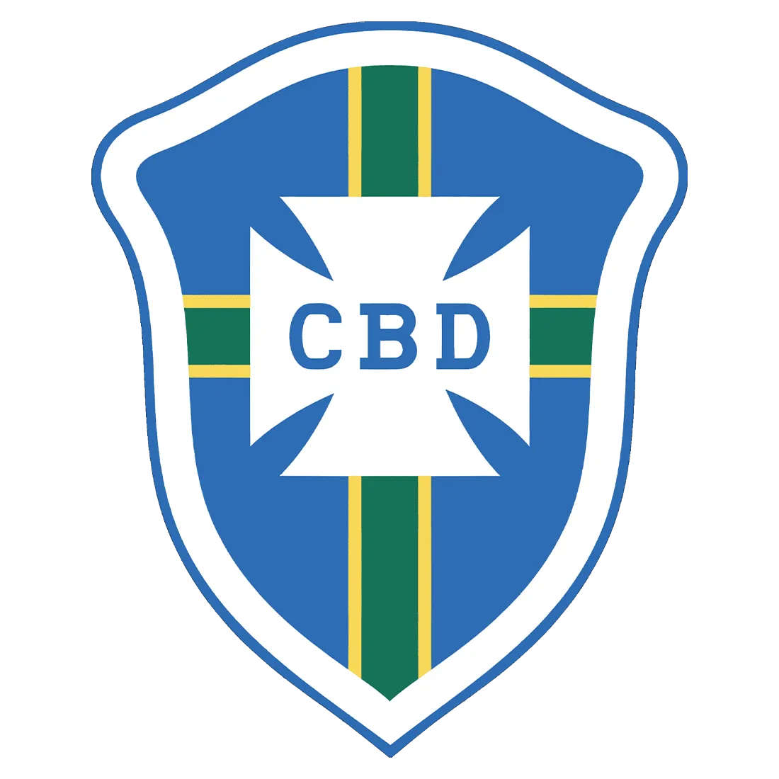 Brazil national team crest used from 1917 to 1938